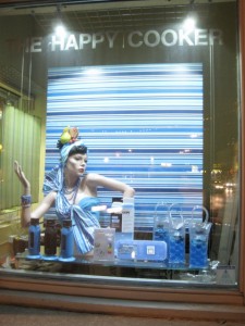 Summer Window Display - The Happy Cooker - Pots and Pans - Winnipeg, Manitoba