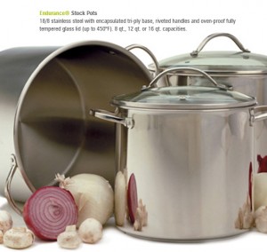 Stainless Stock Pots - The Happy Cooker - Cookware - Winnipeg - Manitoba